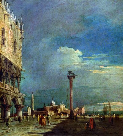 Venise, La Piazzetta di San Marco - Francesco Guardi